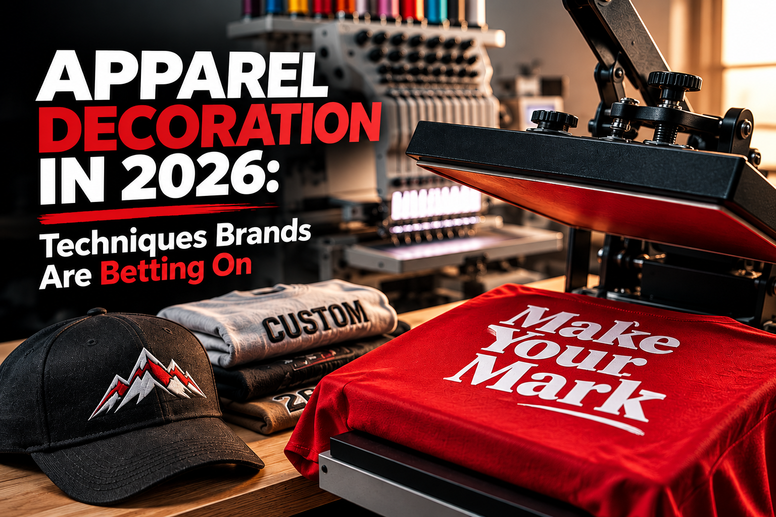 Apparel Decoration in 2026 Techniques Brands Are Betting On