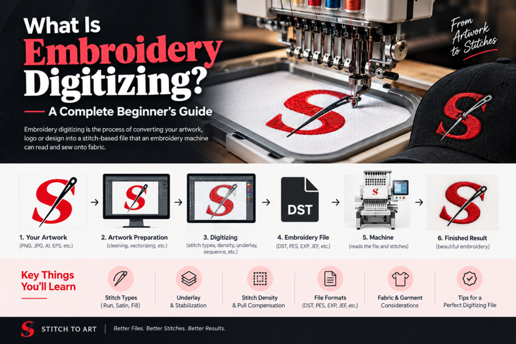 What Is Embroidery Digitizing A Complete Beginners Guide 1